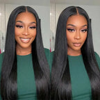 Straight 7x5 Lace Closure Wig Glueless Human Hair Wig Pre-Plucked – Violeta Hair