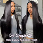 Violet Human Hair Wig, with Transparent Swiss Lace 13x4 Black, Straight, Body Wave and Water