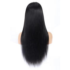 Violet Human Hair Wig, Denstity 150% with Transparent Swiss Lace, Closure 5x5 and 4x4 Black, Straight Hair, Beginner Friendly