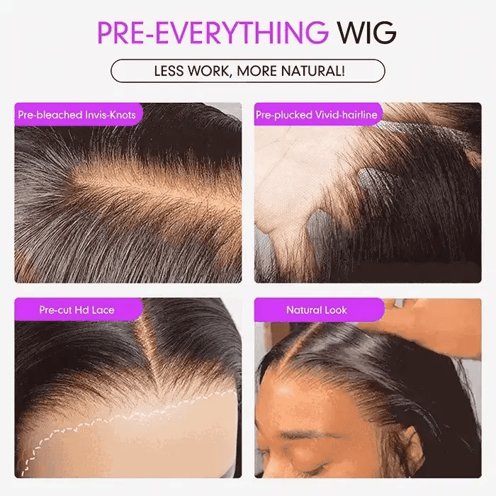 Perruque ondulée en cheveux humains | Lace Front HD 13x4 ou 13x6 | Sans colle | Densité 250 % - Lumma Hair