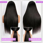 Perruque lisse sans colle Violeta Pull & Go 6x5 / 13x6 – Prête à poser, ligne de cheveux 100 % naturelle, densité 250 %